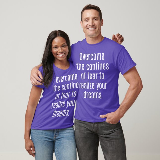 Réalisez vos rêves T-shirt foncé de base (Unisexe)
