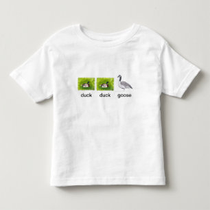 Réaliste Duck Duck Goose Artwork sur Tshirts