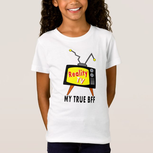 Réalité TV mes filles démodées de T-shirt de BFF (Devant)