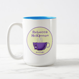 Rebecca McKinnon Mystery Auteur Logo Mug