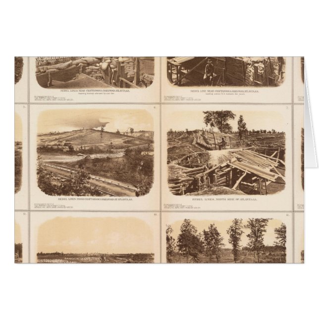 Rebel lines, Atlanta, Ga (Devant horizontal)