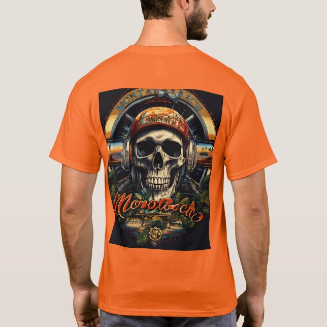 Rebel Rhythms Rock et Roll T-shirt (Dos)