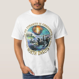 Rébellion du Dakota du Nord aux t-shirts Tyrants