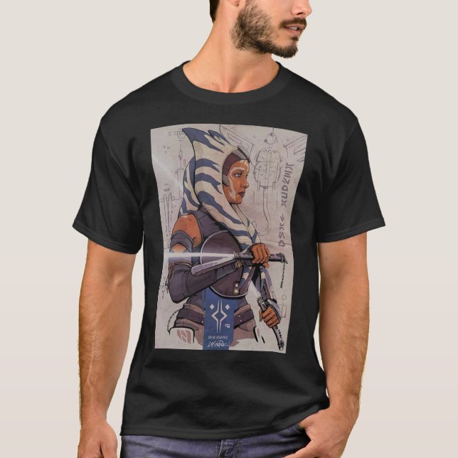 Rebels Clone Wars Ahsoka Tano Classic T-Shirt (Devant)