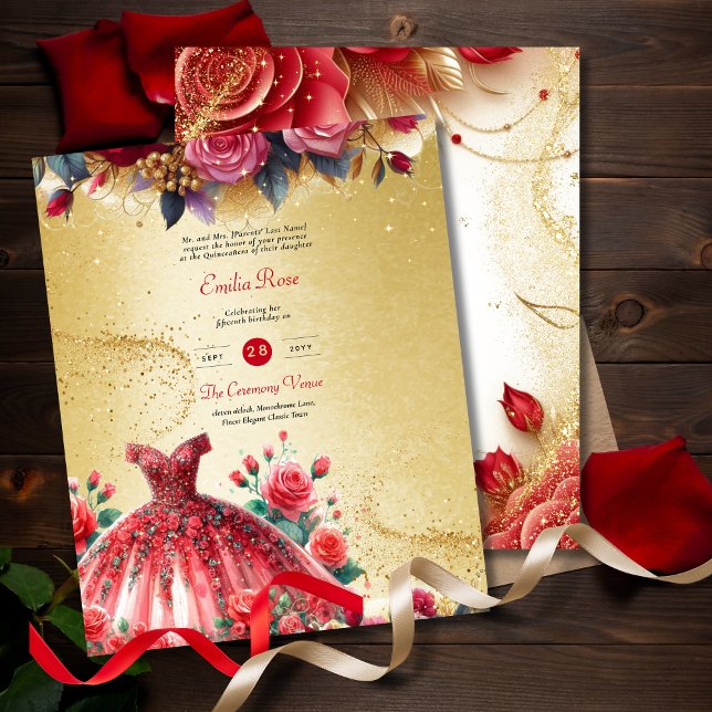 Réception de la cérémonie de tenue de la Quinceane (Créateur téléchargé)