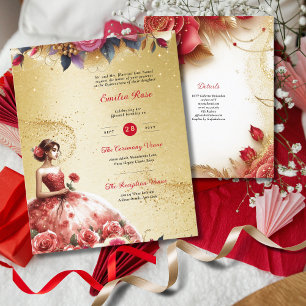 Réception de la cérémonie de tenue de la Quinceane