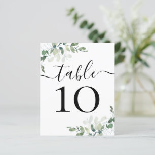 Réception de mariage BUDGET Eucalyptus Numéro de t