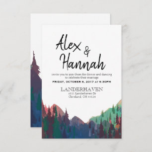 Réception De Mariage Seulement Invitation