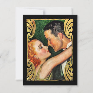 Réception Green Gold Deco Vintage Hollywood