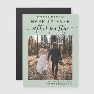 Réception Photo Sage Green Enregistrer La Date