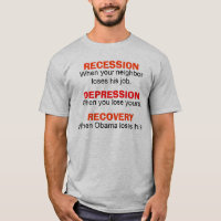 Récession, dépression, relance - T-shirt