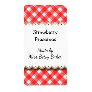 Recette blanche ou Étiquettes de savon personnalis