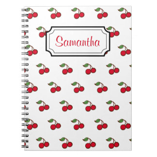 Recette Carnet Retro personnalisée Cherry Recette