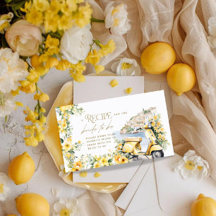 Recette Carte Positano Amalfi Vespa Fête des marié