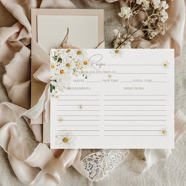 Recette Daisy Elegant Fleur sauvage Fête des marié (Créateur téléchargé)