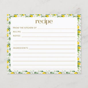 Recette de Baby Shower Bohème de Citron d'Été