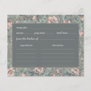 Recette de Baby Shower de Mariage Vintage Sage Ver