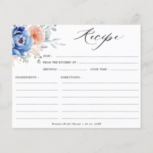 Recette de Baby Shower Mariage Bleu Nuit Poussiére