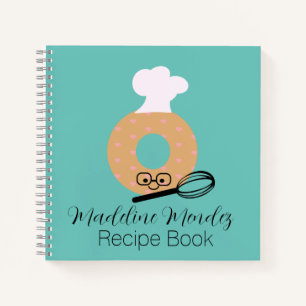Recette de boulanger de beignets mignons Cahier bl