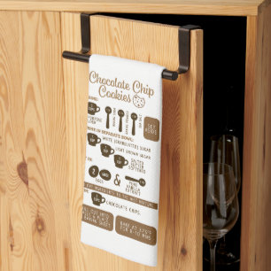 Recette de chips chocolat serviette de cuisine