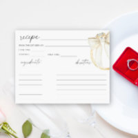 Recette de douche nuptiale Diamond Ring et Bow