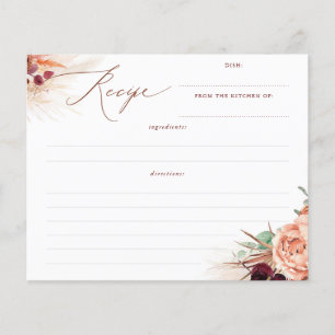 Recette de Fête des mariées de Boho Floral Terraco