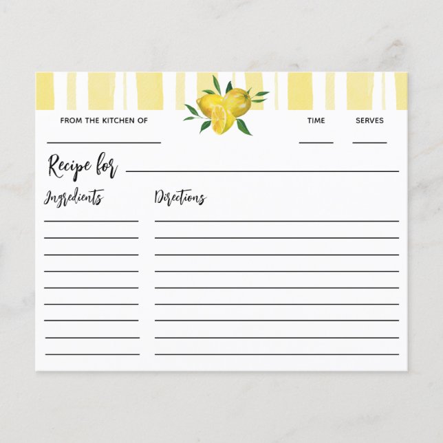 Recette de Fête des mariées de citron moderne (Devant)