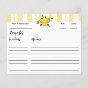 Recette de Fête des mariées de citron moderne