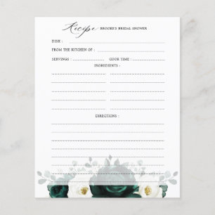 Recette de Fête des mariées Emerald Greenery Eucal