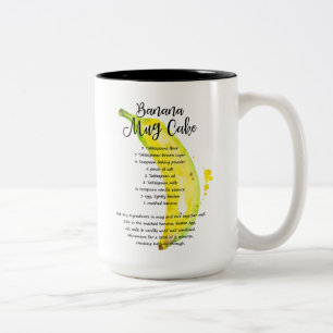 Recette de gâteau de banane grande taille Mug