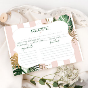 Recette de mariée tropicale rayée rose rétro