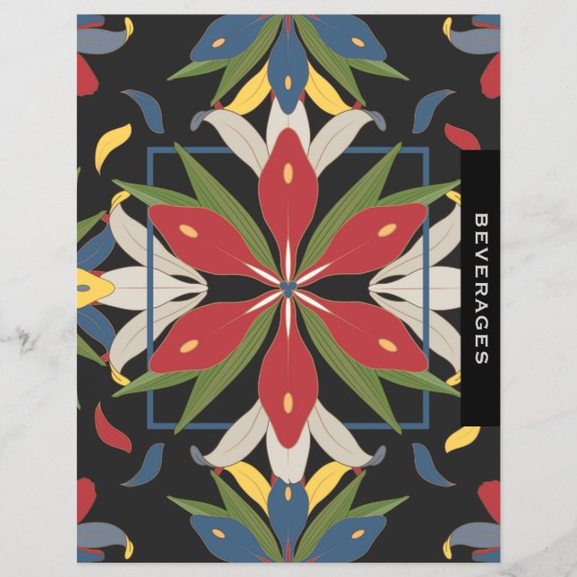 Recette de tuile de cuisine Classeur divider | Boi (Devant)