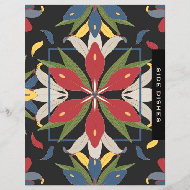 Recette de tuile de cuisine Divider Chapitre | Pla (Devant)