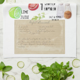 Recette Heirloom Tea Serviettes