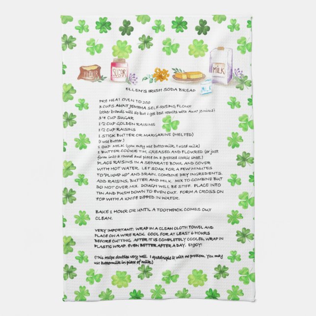 Recette Heirloom Tea Serviettes (Vertical)