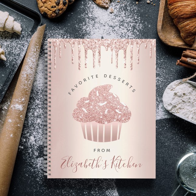 Recette livre de cuisine Cupcake boulangerie Rose  (Créateur téléchargé)
