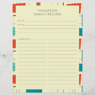 Recette personnalisée vert sarcelle moderne du mil