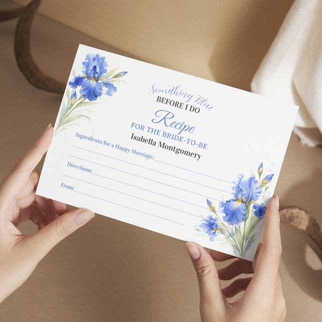 Recette pour la future mariée pour la Baby Shower  (Recipe for the Bride-to-Be Bridal Shower Recipe
)