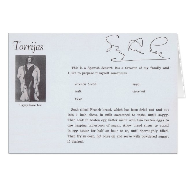 Recette rose d'Espagnol de Lee Torrijas de gitan (Devant horizontal)