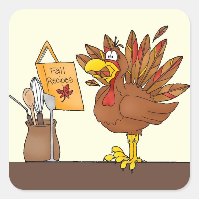 Recettes d'automne - Stickers (Devant)