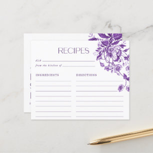Recettes de Baby Shower Floral Toile Française Vin