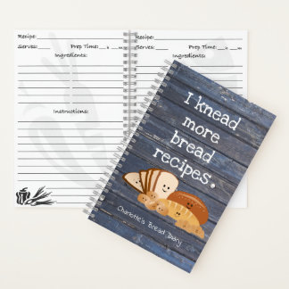Recettes pour Carnet spiral de pain