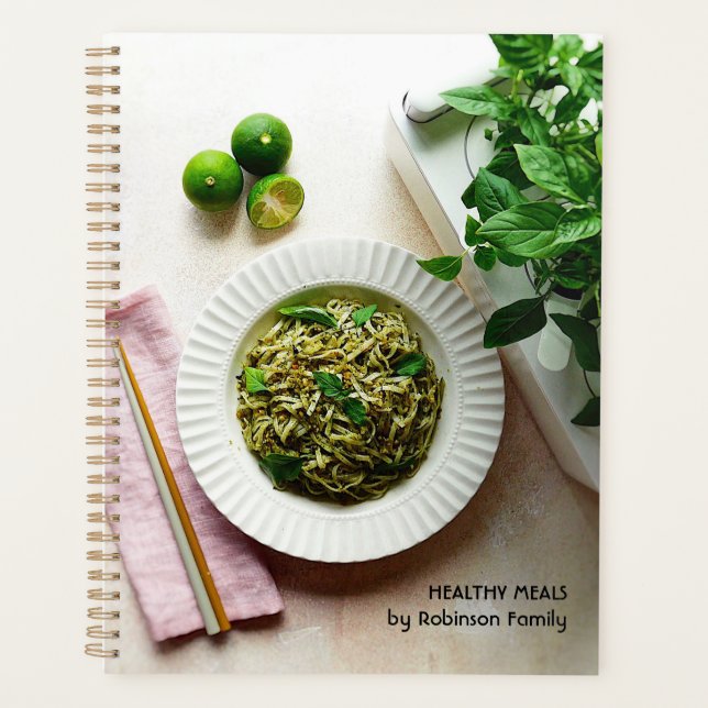 Recettes saines modernes Repas de famille (Devant)