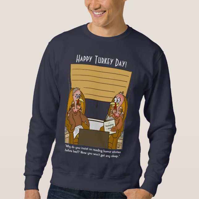 Recettes Sweatshirt bleu marine masculin (Devant)