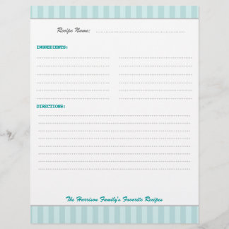 Recettes tendance Retro Classeur Insertion