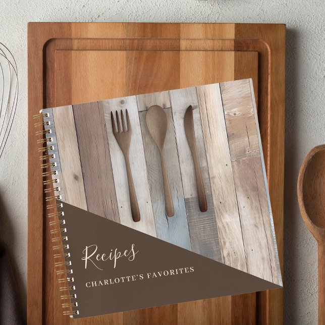 Recettes ustensiles de cuisine en bois livre de cu (Créateur téléchargé)