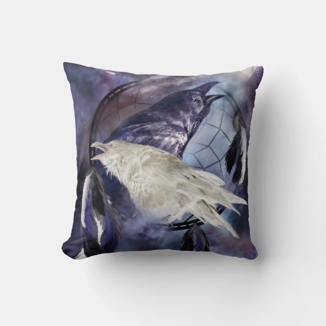 Receveur rêveur - coussin de concepteur d'art de (Recto)