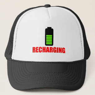 Recharge du casquette de batterie