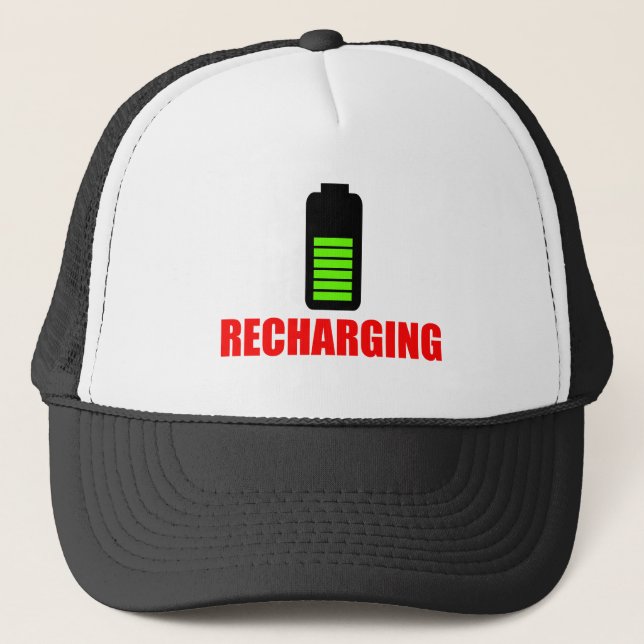 Recharge du casquette de batterie (Devant)