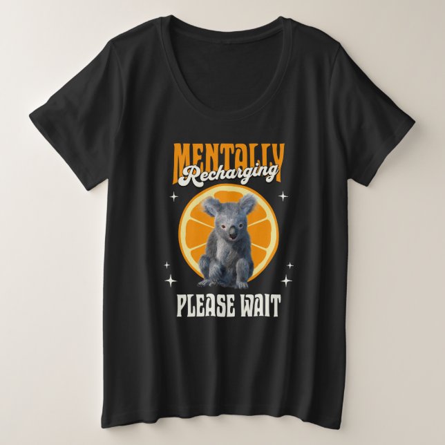 Recharge mental de koala introverti Mood Design (Design devant)